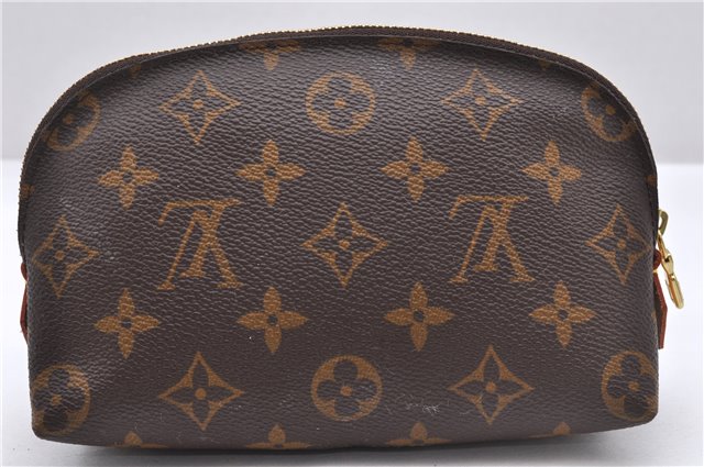 Authentic Louis Vuitton Monogram Pochette Cosmetic Pouch M47515 LV 6769D