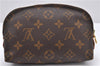 Authentic Louis Vuitton Monogram Pochette Cosmetic Pouch M47515 LV 6769D