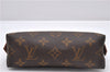 Authentic Louis Vuitton Monogram Pochette Cosmetic Pouch M47515 LV 6769D