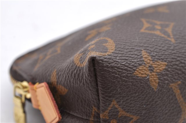 Authentic Louis Vuitton Monogram Pochette Cosmetic Pouch M47515 LV 6769D