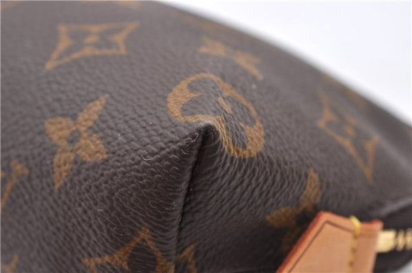Authentic Louis Vuitton Monogram Pochette Cosmetic Pouch M47515 LV 6769D