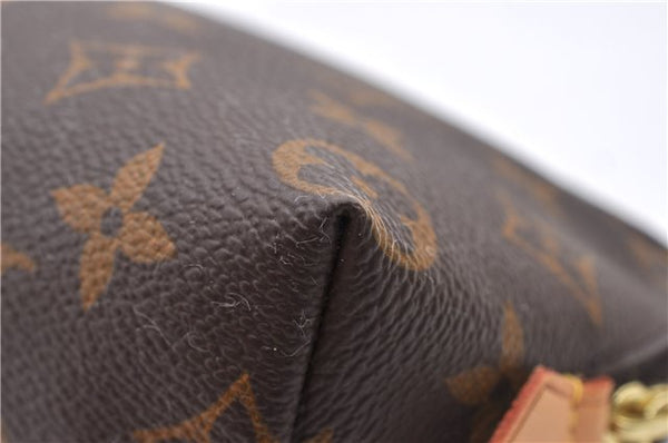 Authentic Louis Vuitton Monogram Pochette Cosmetic Pouch M47515 LV 6769D