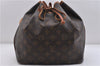 Authentic LOUIS VUITTON Monogram Petit Noe Shoulder Bag Purse M42226 LV 6771C