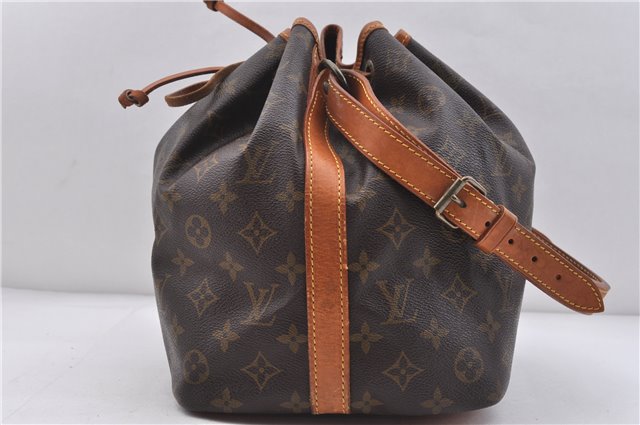 Authentic LOUIS VUITTON Monogram Petit Noe Shoulder Bag Purse M42226 LV 6771C