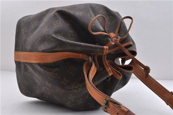 Authentic LOUIS VUITTON Monogram Petit Noe Shoulder Bag Purse M42226 LV 6771C