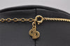 Authentic Christian Dior Gold Tone Chain Pendant Necklace CD 6771I