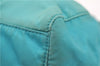 Authentic PRADA Nylon 2Way Shoulder Hand Bag Purse Leather Blue Green 6772C