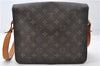 Authentic Louis Vuitton Monogram Cartouchiere GM M51252 Shoulder Cross Bag 6773E