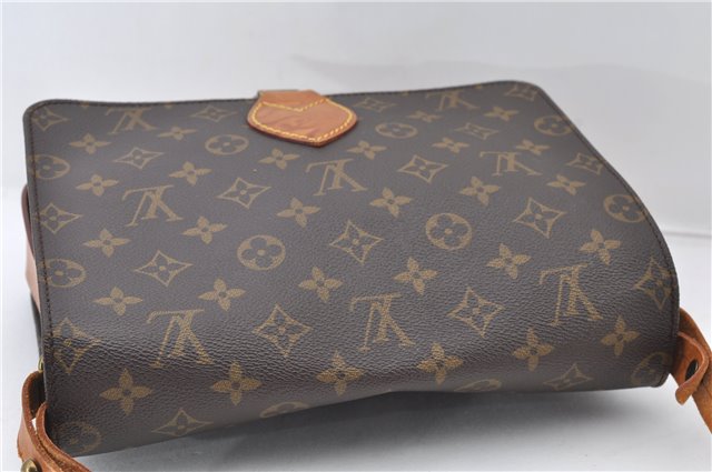 Authentic Louis Vuitton Monogram Cartouchiere GM M51252 Shoulder Cross Bag 6773E