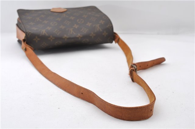 Authentic Louis Vuitton Monogram Cartouchiere GM M51252 Shoulder Cross Bag 6773E