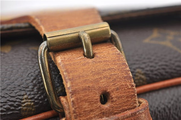 Authentic Louis Vuitton Monogram Cartouchiere GM M51252 Shoulder Cross Bag 6773E