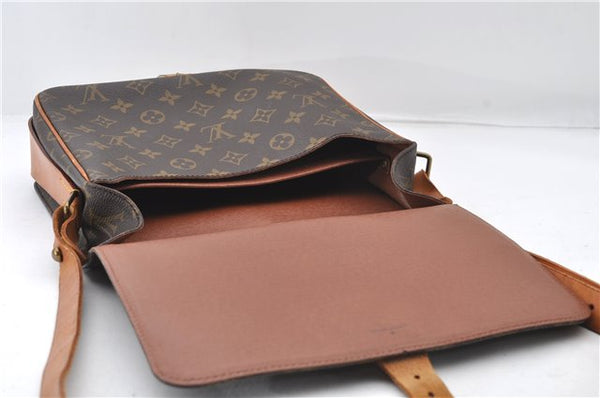 Authentic Louis Vuitton Monogram Cartouchiere GM M51252 Shoulder Cross Bag 6773E
