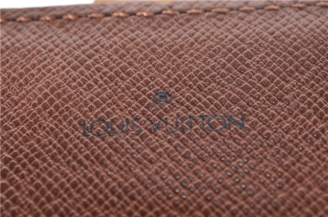 Authentic Louis Vuitton Monogram Cartouchiere GM M51252 Shoulder Cross Bag 6773E