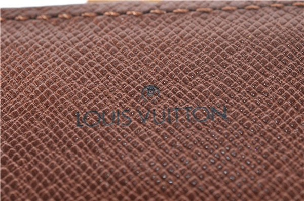 Authentic Louis Vuitton Monogram Cartouchiere GM M51252 Shoulder Cross Bag 6773E