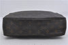 Auth Louis Vuitton Monogram Trousse Toilette 28 Clutch Hand Bag M47522 LV 6774D