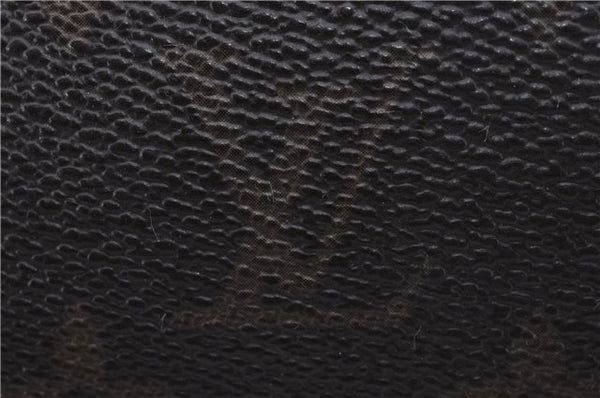 Auth Louis Vuitton Monogram Trousse Toilette 28 Clutch Hand Bag M47522 LV 6774D