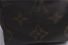 Auth Louis Vuitton Monogram Trousse Toilette 28 Clutch Hand Bag M47522 LV 6774D