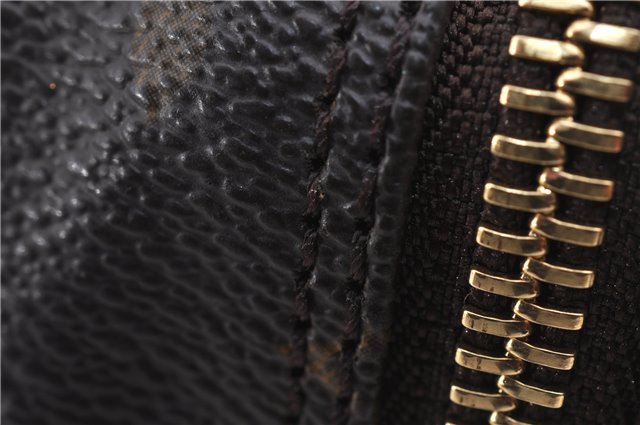 Auth Louis Vuitton Monogram Trousse Toilette 28 Clutch Hand Bag M47522 LV 6774D