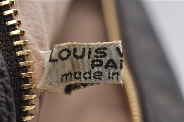 Auth Louis Vuitton Monogram Trousse Toilette 28 Clutch Hand Bag M47522 LV 6774D