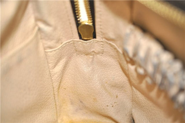 Auth Louis Vuitton Monogram Trousse Toilette 28 Clutch Hand Bag M47522 LV 6774D