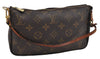 Authentic Louis Vuitton Monogram Pochette Accessoires Pouch M51980 LV 6774E