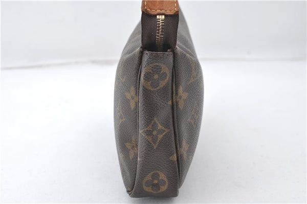 Authentic Louis Vuitton Monogram Pochette Accessoires Pouch M51980 LV 6774E