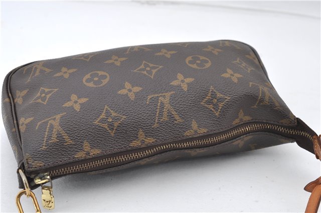 Authentic Louis Vuitton Monogram Pochette Accessoires Pouch M51980 LV 6774E