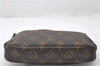Authentic Louis Vuitton Monogram Pochette Accessoires Pouch M51980 LV 6774E