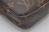 Authentic Louis Vuitton Monogram Pochette Accessoires Pouch M51980 LV 6774E