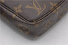 Authentic Louis Vuitton Monogram Pochette Accessoires Pouch M51980 LV 6774E