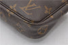 Authentic Louis Vuitton Monogram Pochette Accessoires Pouch M51980 LV 6774E