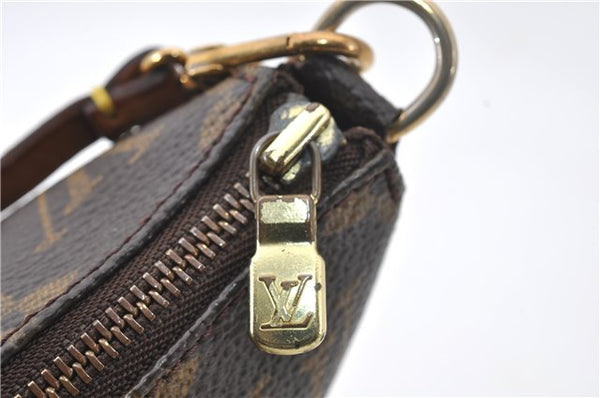 Authentic Louis Vuitton Monogram Pochette Accessoires Pouch M51980 LV 6774E