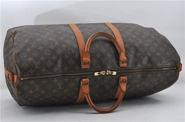 Authentic Louis Vuitton Monogram Keepall Bandouliere 60 M41412 Boston Bag 6775E