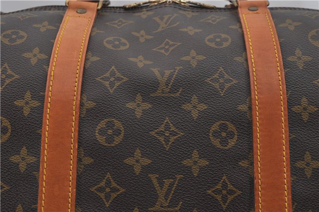 Authentic Louis Vuitton Monogram Keepall Bandouliere 60 M41412 Boston Bag 6775E