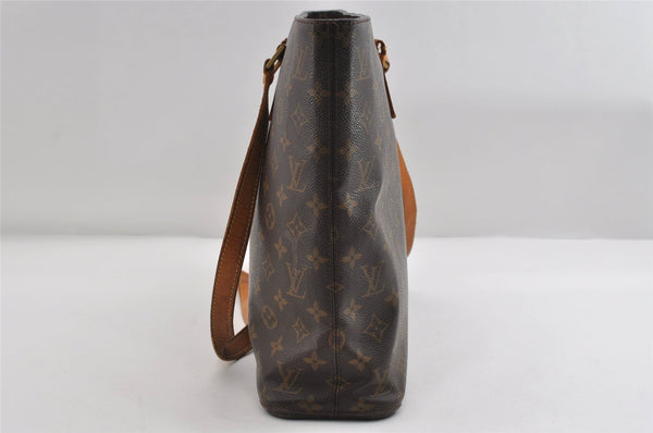 Authentic Louis Vuitton Monogram Luco Shoulder Tote Bag M51155 LV Junk 6775I