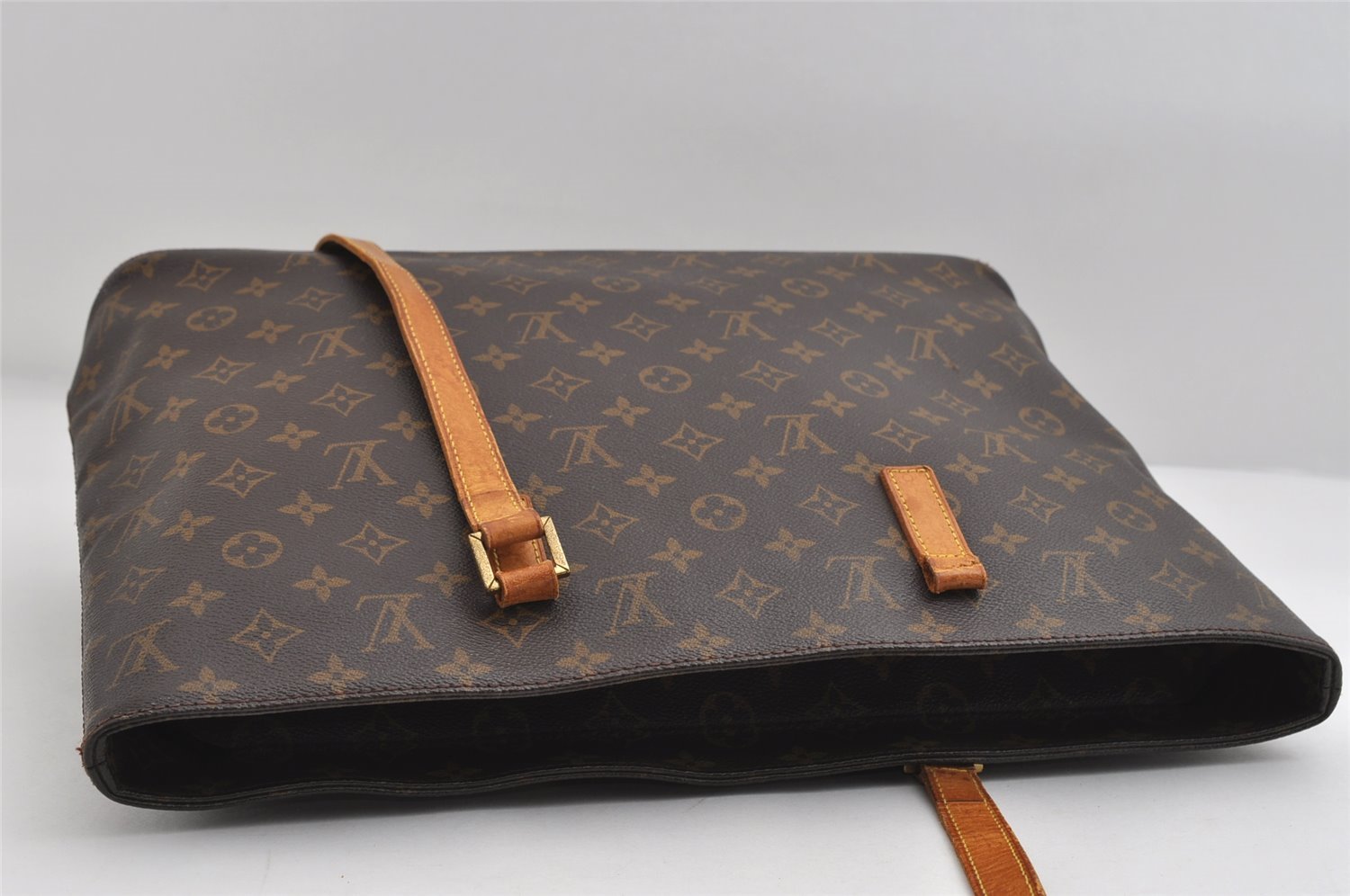 Authentic Louis Vuitton Monogram Luco Shoulder Tote Bag M51155 LV Junk 6775I