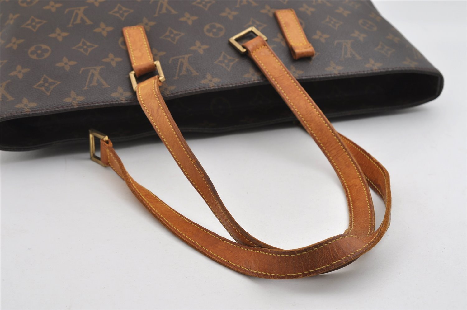 Authentic Louis Vuitton Monogram Luco Shoulder Tote Bag M51155 LV Junk 6775I