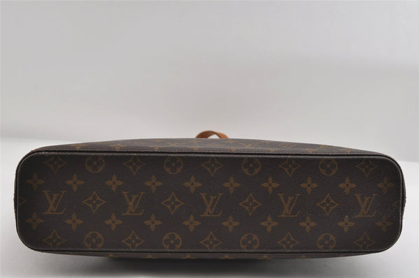 Authentic Louis Vuitton Monogram Luco Shoulder Tote Bag M51155 LV Junk 6775I