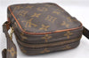 Auth Louis Vuitton Monogram Mini Poche Danube Shoulder Cross Bag M45268 LV 6776E