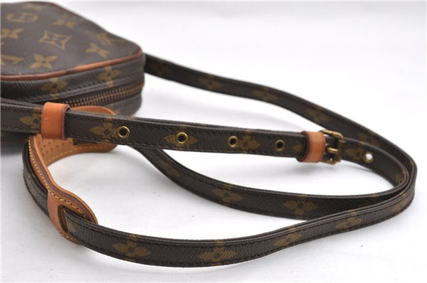 Auth Louis Vuitton Monogram Mini Poche Danube Shoulder Cross Bag M45268 LV 6776E