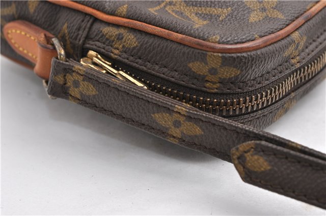 Auth Louis Vuitton Monogram Mini Poche Danube Shoulder Cross Bag M45268 LV 6776E