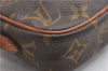 Auth Louis Vuitton Monogram Mini Poche Danube Shoulder Cross Bag M45268 LV 6776E