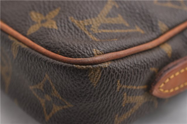Auth Louis Vuitton Monogram Mini Poche Danube Shoulder Cross Bag M45268 LV 6776E
