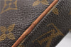 Auth Louis Vuitton Monogram Mini Poche Danube Shoulder Cross Bag M45268 LV 6776E