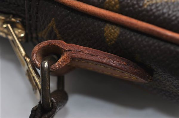 Auth Louis Vuitton Monogram Mini Poche Danube Shoulder Cross Bag M45268 LV 6776E