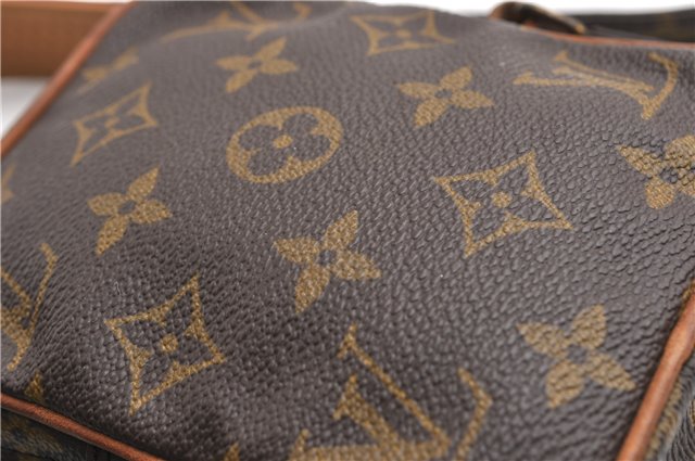 Auth Louis Vuitton Monogram Mini Poche Danube Shoulder Cross Bag M45268 LV 6776E