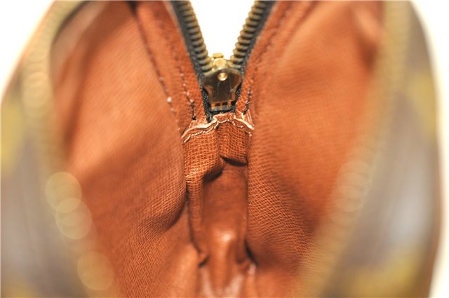 Auth Louis Vuitton Monogram Mini Poche Danube Shoulder Cross Bag M45268 LV 6776E