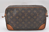 Authentic Louis Vuitton Monogram Compiegne 28 Clutch Hand Bag M51845 LV 6776I