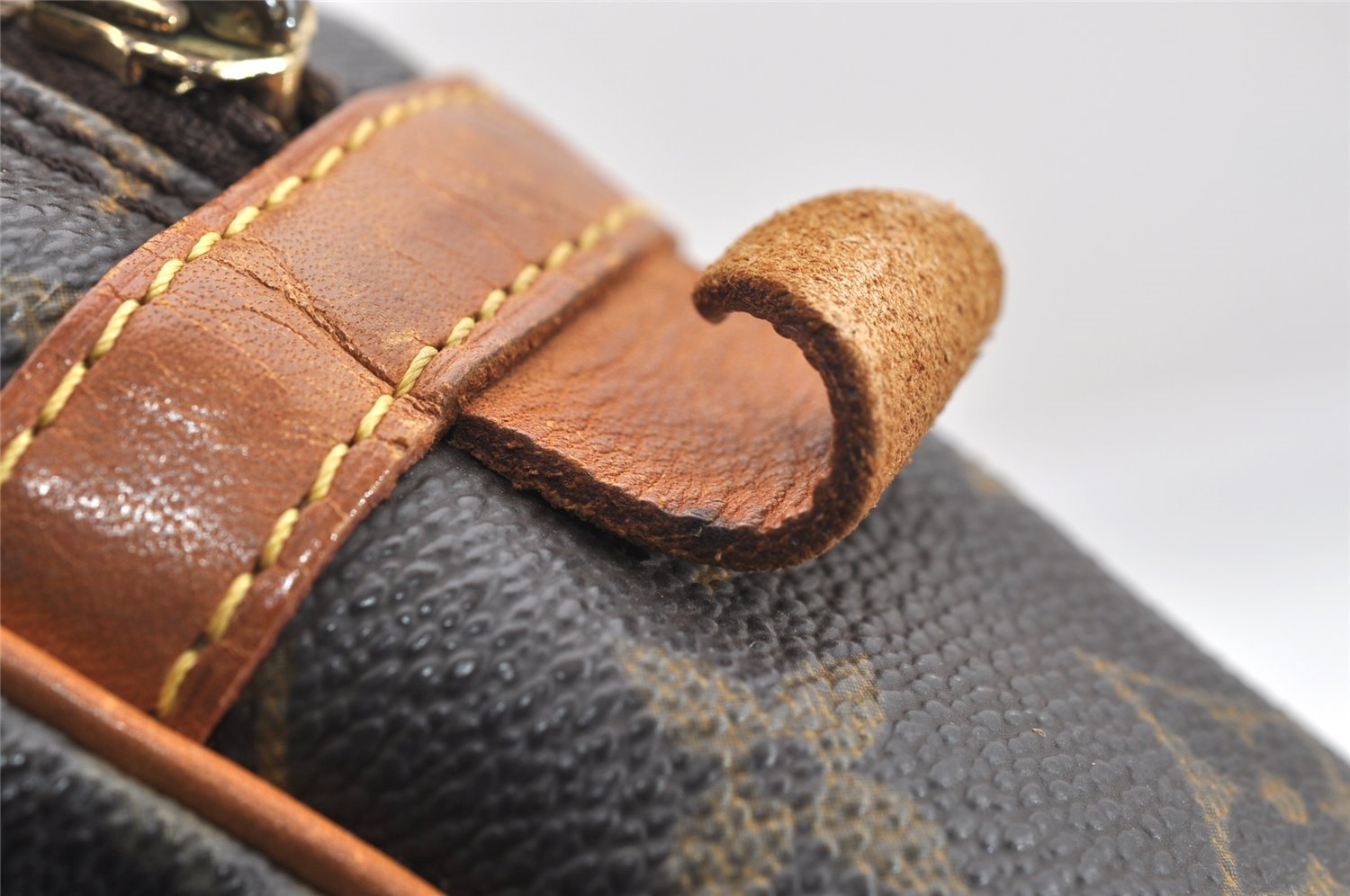 Authentic Louis Vuitton Monogram Compiegne 28 Clutch Hand Bag M51845 LV 6776I