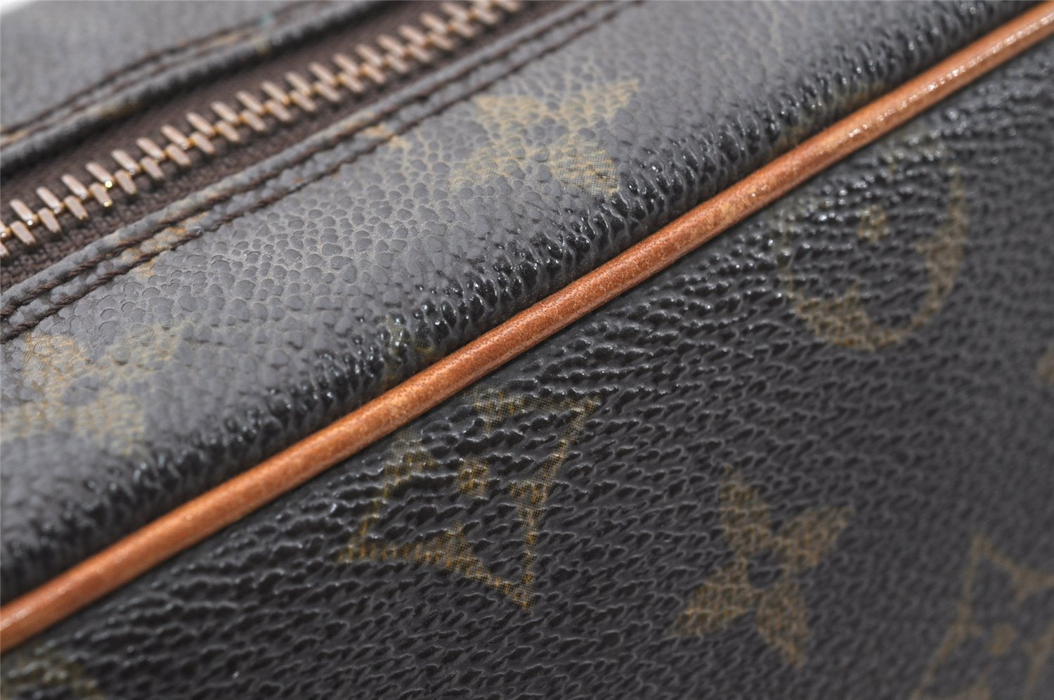 Authentic Louis Vuitton Monogram Compiegne 28 Clutch Hand Bag M51845 LV 6776I